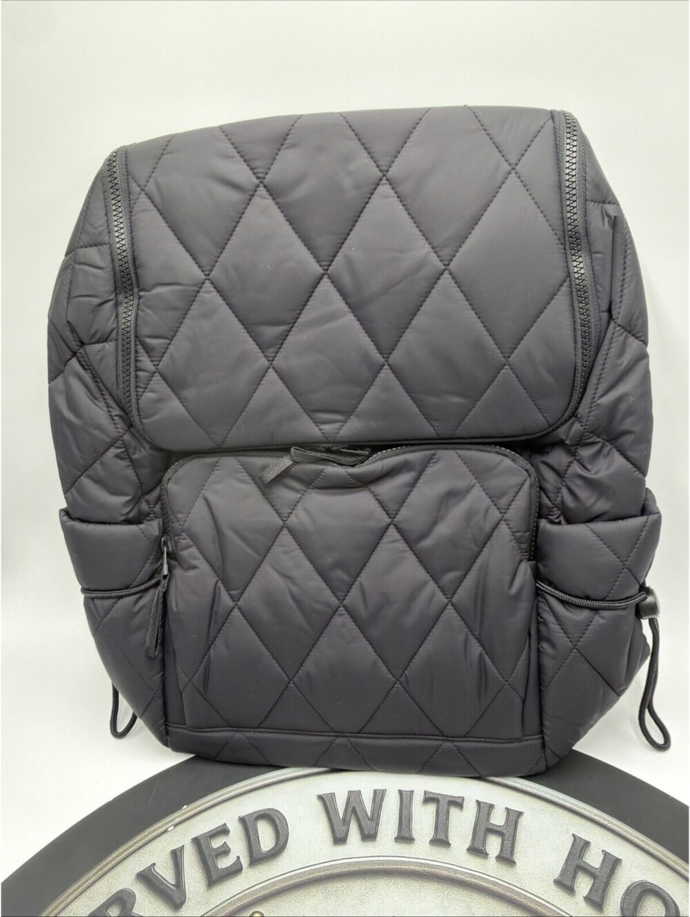 Vera Bradley Cooler Backpack Moonless Night 52254-20089 Black - Picture 2 of 9